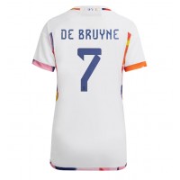 Belgia Kevin De Bruyne #7 Vieraspaita Naiset MM-kisat 2022 Lyhythihainen